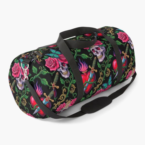 Item preview, Hearts & Skulls. Tattoo Pattern | Ed Hardy Style | Lowbrow Pop Surrealism designed and sold by Piagor.