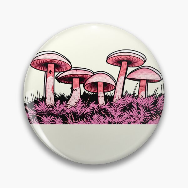 Item preview, Modern Abstract Mushroom with Dots Pattern designed and sold by Clauzierra.