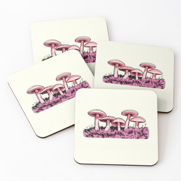 Item preview, Modern Abstract Mushroom with Dots Pattern designed and sold by Clauzierra.