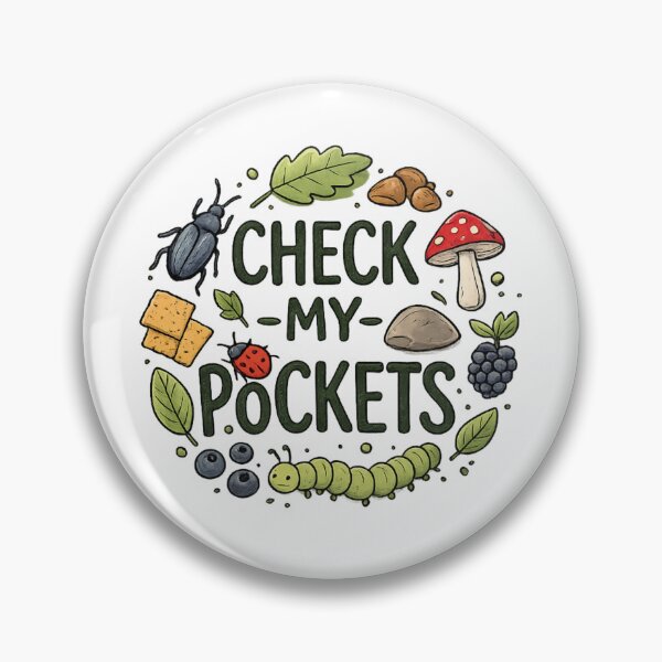 Item preview, Check My Pockets Funny Broke Humor Sarcastic Money Joke designed and sold by Designs That Speak ✨.