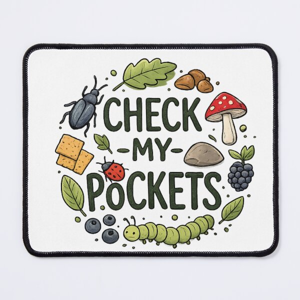 Item preview, Check My Pockets Funny Broke Humor Sarcastic Money Joke designed and sold by Designs That Speak ✨.