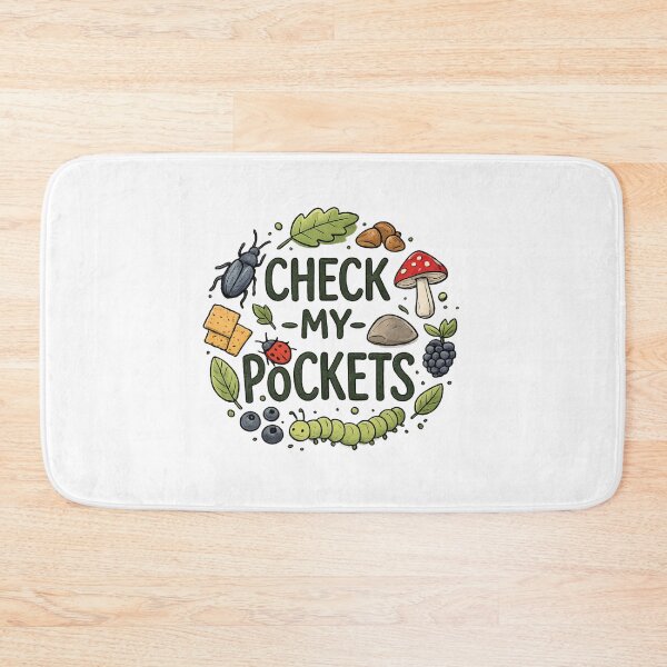 Item preview, Check My Pockets Funny Broke Humor Sarcastic Money Joke designed and sold by Designs That Speak ✨.