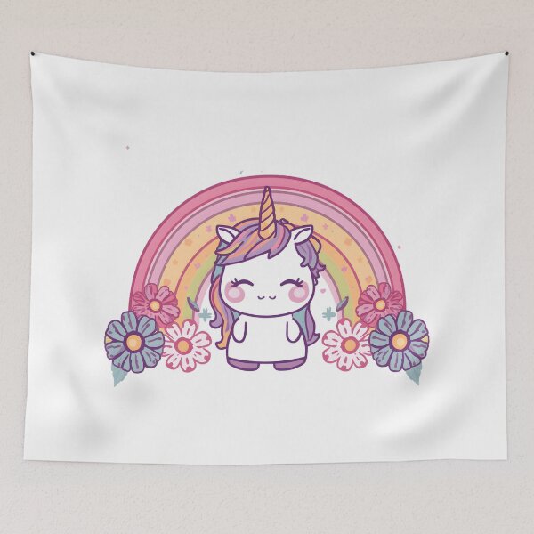 Item preview, Rainbow unicorn  designed and sold by uunaa.