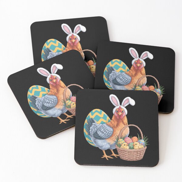 Item preview, Cute Chicken & Bunny Ears Egg Easter Day designed and sold by FaithAbbott.