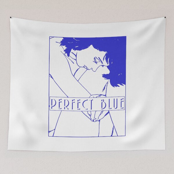 Item preview, Pefect Blue - Mima Kirigoe - bath tub - blue print designed and sold by R-A Designs.