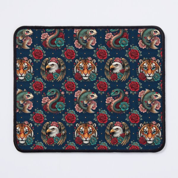 Item preview, Animals. Tattoo Pattern | Ed Hardy Style | Lowbrow Pop Surrealism designed and sold by Piagor.