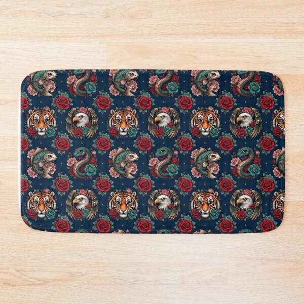 Item preview, Animals. Tattoo Pattern | Ed Hardy Style | Lowbrow Pop Surrealism designed and sold by Piagor.