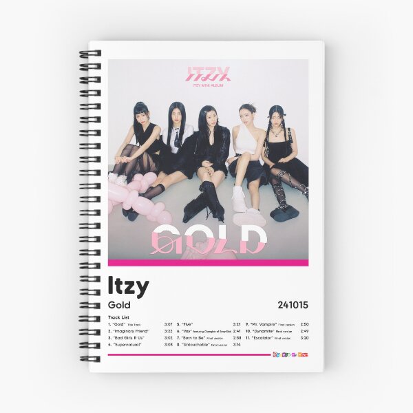 Item preview, ITZY - Gold - Album Artwork designed and sold by RhodesToKpop.