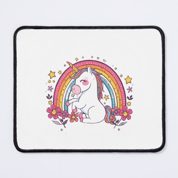 Item preview,  Rainbow unicorn  designed and sold by uunaa.