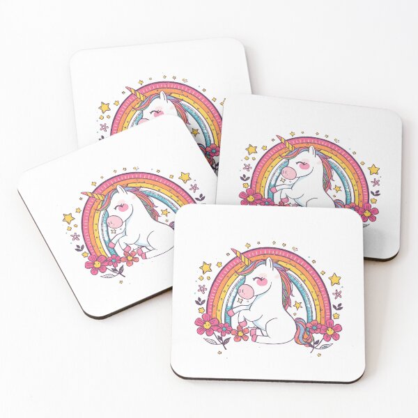 Item preview,  Rainbow unicorn  designed and sold by uunaa.