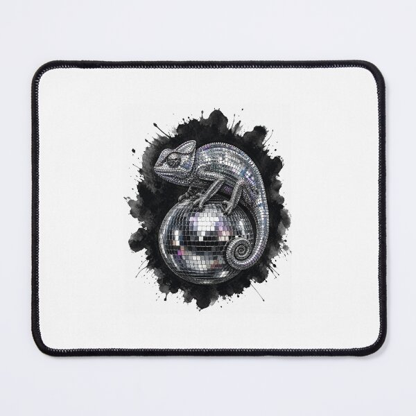 Item preview, Disco chameleon designed and sold by JudithStepanow.