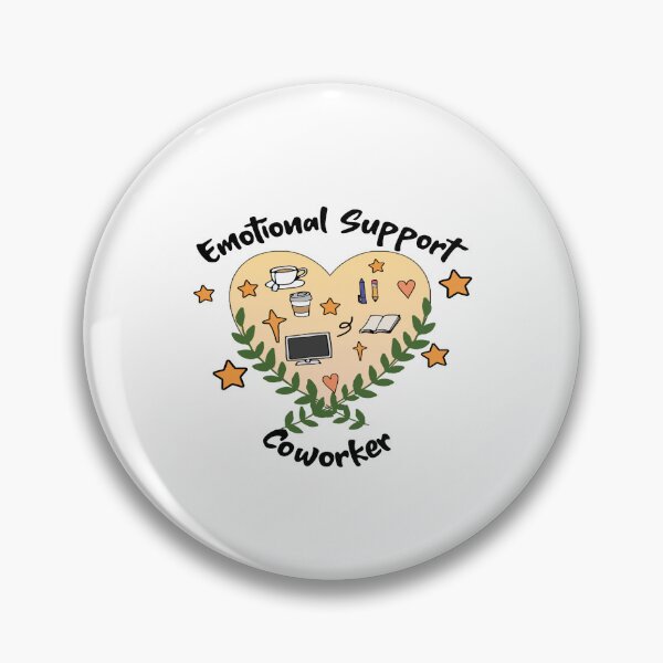 Item preview, Emotional Support Coworker  designed and sold by Radh3.