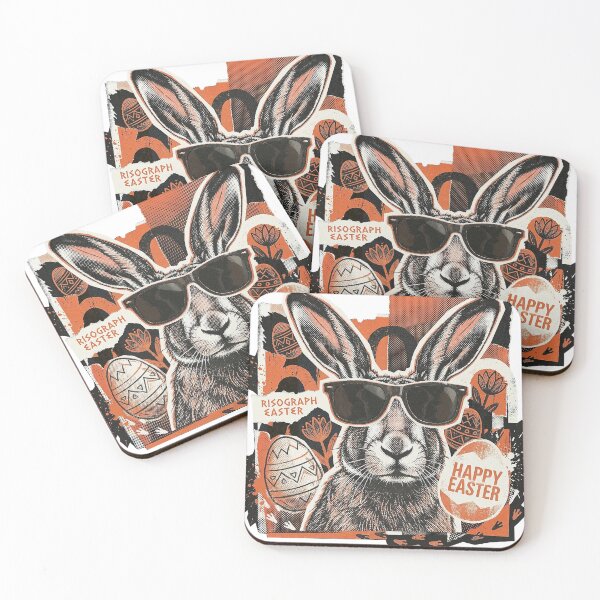 Artikelvorschau, Ostern Vintage Retro Osterhase Sonnenbrille entworfen und verkauft von MasterShong.