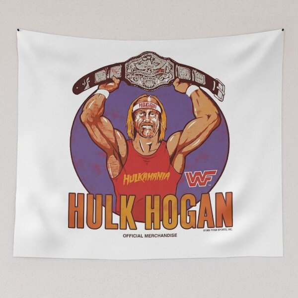 Item preview, Restored 1980s Retro Vintage Wrestling Legend Champion Art designed and sold by The Irish Whip.