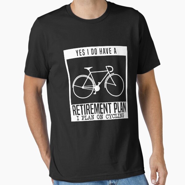 Item preview, Retirement Plan Cycling T-shirt designed and sold by 3familyllc.
