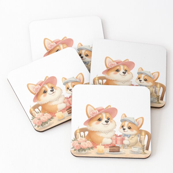 Item preview, Mother's Day Corgi Art designed and sold by Kedspicedesign.