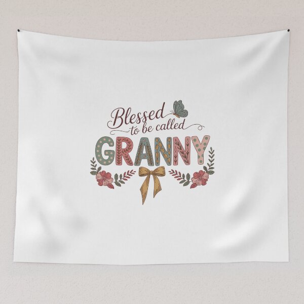 Item preview, Blessed to Be Called Granny Floral Mother's Day designed and sold by FaithAbbott.