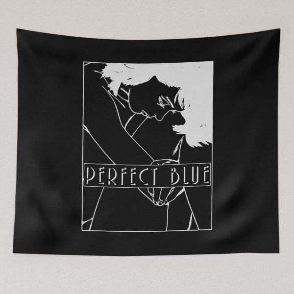 Item preview, Pefect Blue - Mima Kirigoe - bath tub - white print designed and sold by R-A Designs.