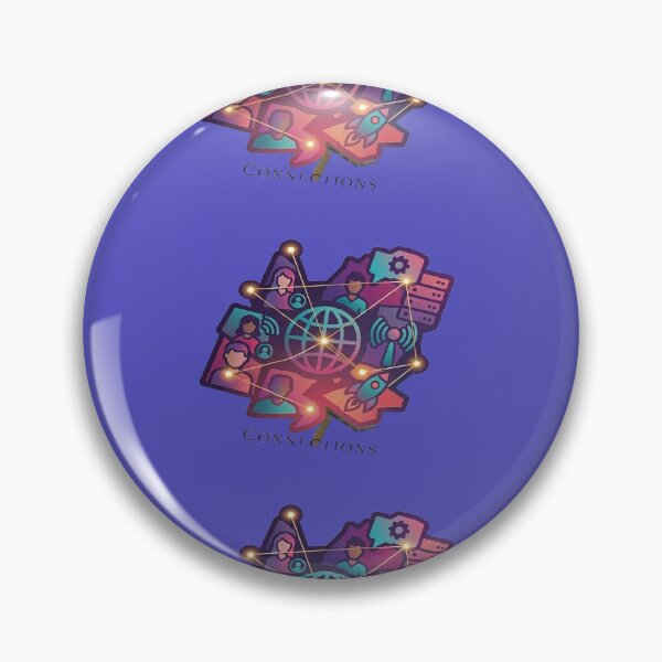 Item preview, Minimal Global Network abstract art designed and sold by EchoVibesStore.