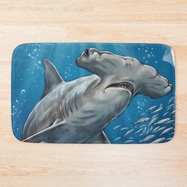 Item preview, Hammerhead Shark Carcharodon Carcharias Marine designed and sold by RubisLeaf.
