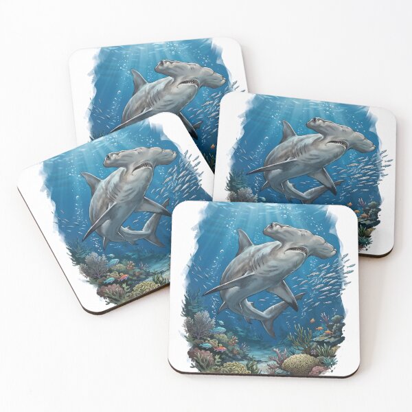 Item preview, Hammerhead Shark Carcharodon Carcharias Marine designed and sold by RubisLeaf.