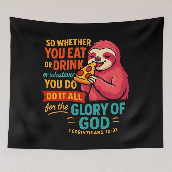 Item preview, 1 Corinthians 10:31 Do It All For The Glory Of God designed and sold by plushism.