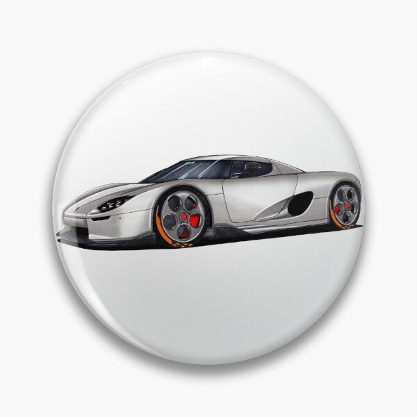 Item preview, Exclusive drawing mid-engine hyper car manufactured by Swedish CC850 5.0 V8 Coupe designed and sold by Cars23.