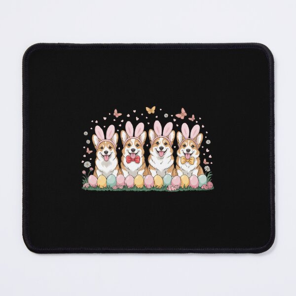 Item preview, Cute Corgi Dogs With Bunny Ears & Egg Basket Easter Day designed and sold by FaithAbbott.