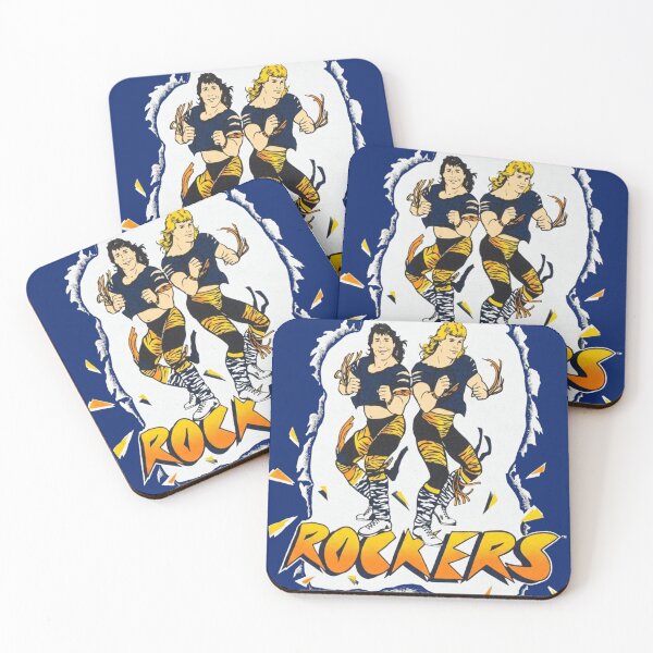 Item preview, The Rockers Retro 80s Wrestling Tag Team Reissue Graphic designed and sold by The Irish Whip.