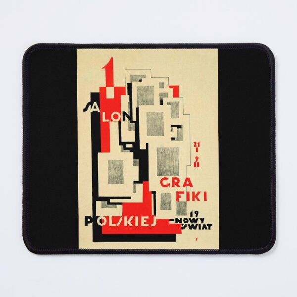 Item preview, Polish Graphics Salon Poster | Constructivist Art | Geometric Shapes & Bold Colors | Modern Art Design | Red Black White designed and sold by artofuniverse.