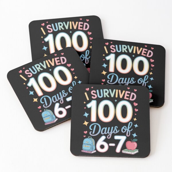 Item preview, 67 100th Day of School Teacher 100 Days 6 7  designed and sold by FaithAbbott.