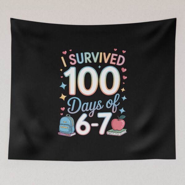 Item preview, 67 100th Day of School Teacher 100 Days 6 7  designed and sold by FaithAbbott.