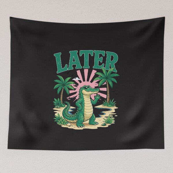 Item preview, Later Gator Funny Last Day of School Summer Teacher Student Gift designed and sold by kiralynstration.