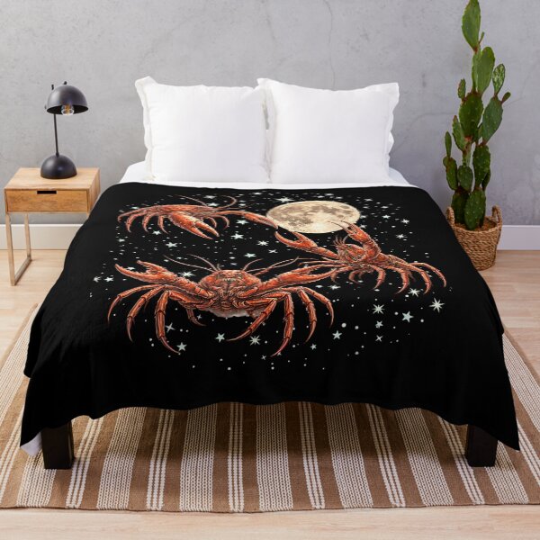 Item preview, Three Crawfish Moon Retro Southern Galaxy Space Animal designed and sold by ZalcArtStore.