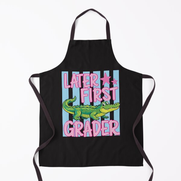 Item preview, Later First Grader Funny Last Day of School Kids Alligator Gift designed and sold by kiralynstration.