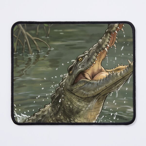 Item preview, Nile Crocodile Crocodylus Niloticus Ectothermic Reptile designed and sold by RubisLeaf.