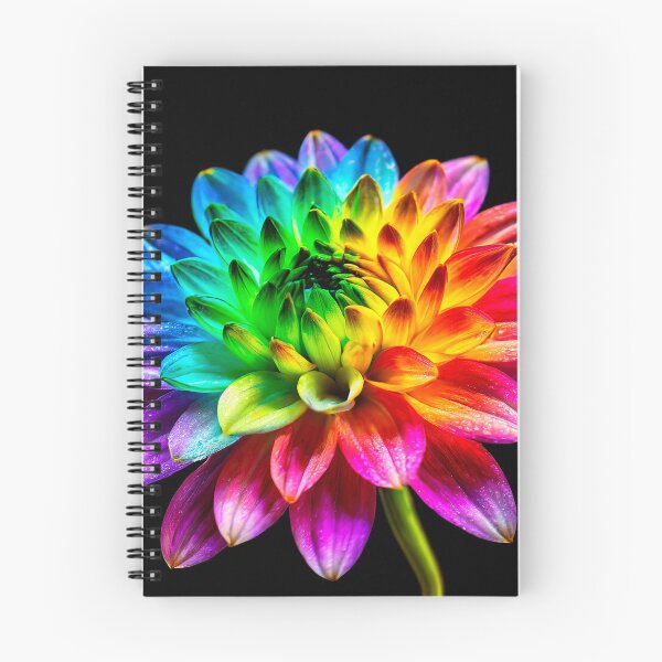 Item preview, Rainbow flower 3 designed and sold by AnnaHolyph.
