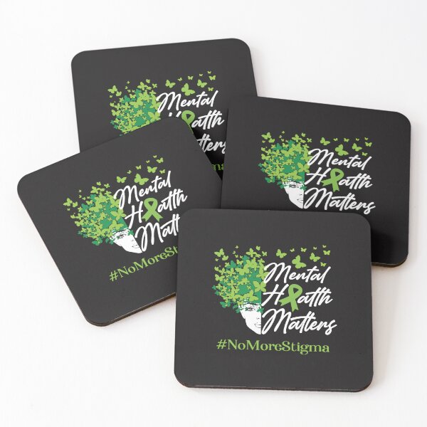 Item preview, Mental Health Matters End The Stigma Therapist Counselor Awareness Gift designed and sold by kiralynstration.