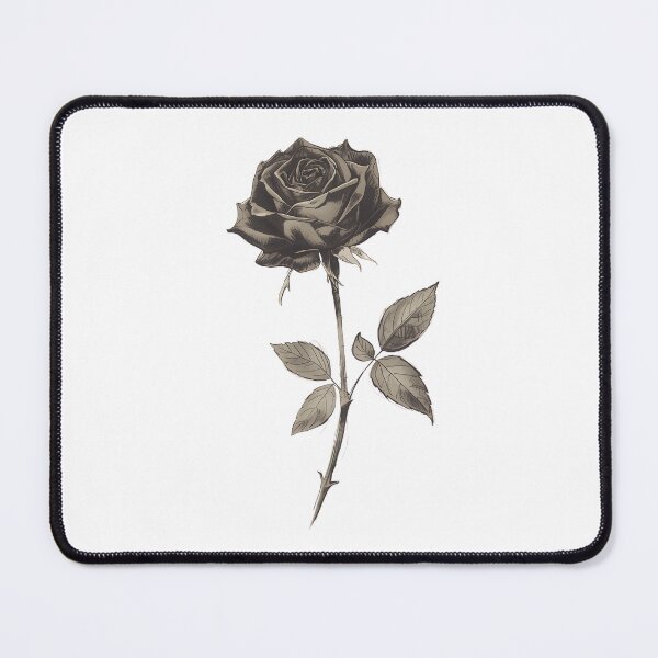 Item preview, All black rose  designed and sold by uunaa.
