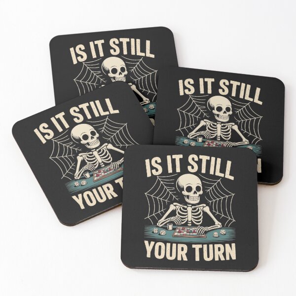 Item preview, Is It Still Your Turn Funny Skeleton Board Game Night Sarcastic T-Shirt designed and sold by SaltyBonesClub.