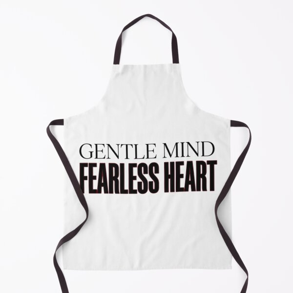 Item preview, Gentle Mind Fearless Heart Aesthetic Typography Art designed and sold by AlanyaArtX.