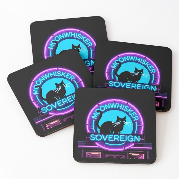 Item preview, Moonwhisker Sovereign Neon Sign designed and sold by Arte-Excellency.