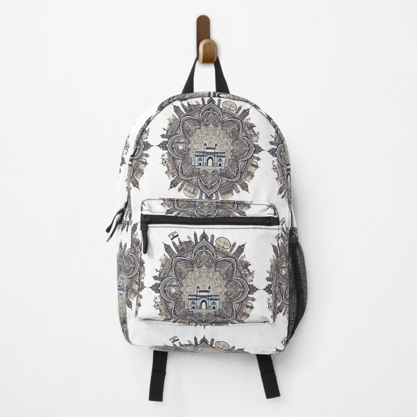 Item preview, Mumbai Mandala Art | Gateway of India Intricate Cityscape Travel Design designed and sold by Globalcitytees.