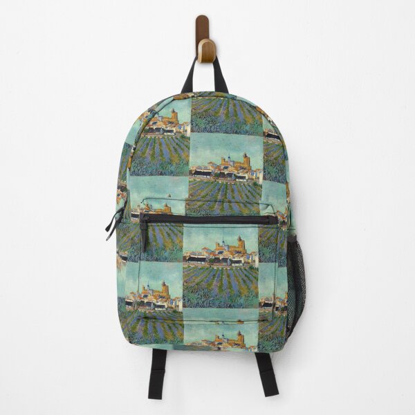 Item preview, View of Saintes Maries De La Mer by Vincent van Gogh: Mediterranean Village Poster designed and sold by artofuniverse.