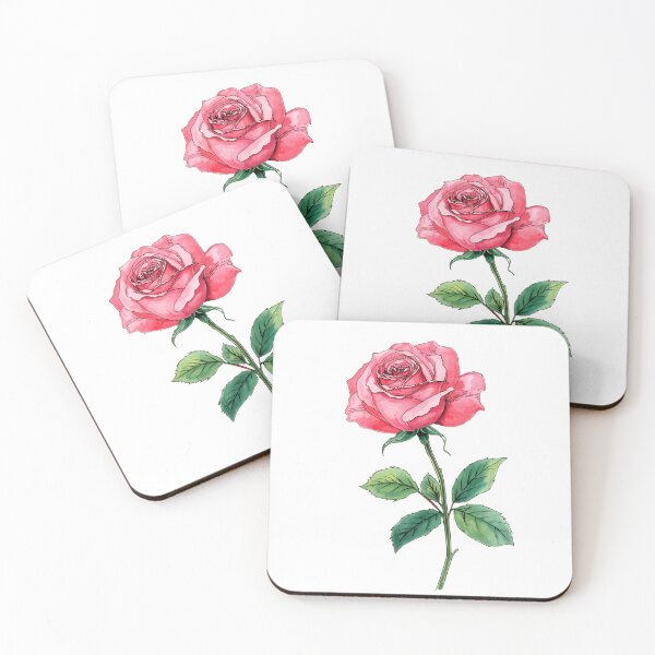 Artikelvorschau, Pinke Rose entworfen und verkauft von uunaa.