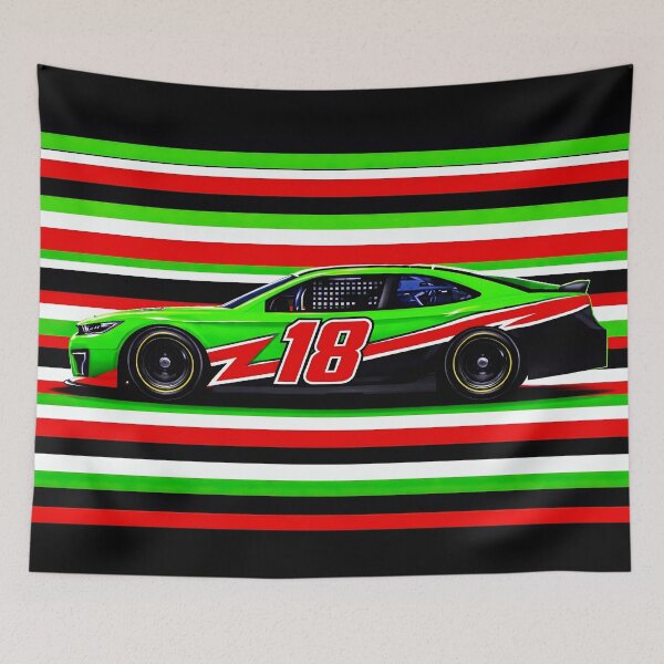 Item preview, Bobby Labonte #18 Nascar Side Profile designed and sold by PitWallArt.