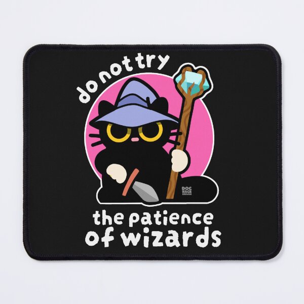 Item preview, The Patience of Wizards (Dark) designed and sold by DocHackenbush.