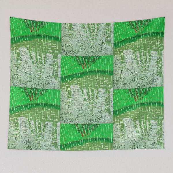 Item preview, David Hockney Inspired Poolside Pop Art | Vibrant Modern California Style designed and sold by Bondira-Spono.
