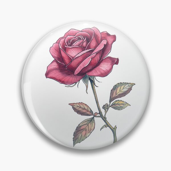 Item preview,  Pink rose  designed and sold by uunaa.