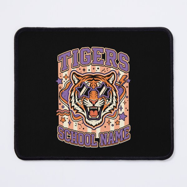 Item preview, Tigers School Name College Mascot Spirit Alumni Student Fan designed and sold by SofenArt.